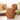 MINGHUA Isadora Elegant Solid Wood Round Stool from MINGHUA