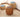 MINGHUA Isadora Elegant Solid Wood Round Stool from MINGHUA