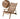 MISS LAZY Caledonia Vintage Chic Foldable Rattan Chair from MISS LAZY