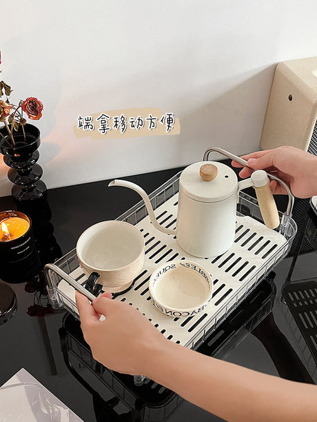 MI XIAOXIAO Aisling Elegant Double-Layer Cup Storage System from MI XIAOXIAO