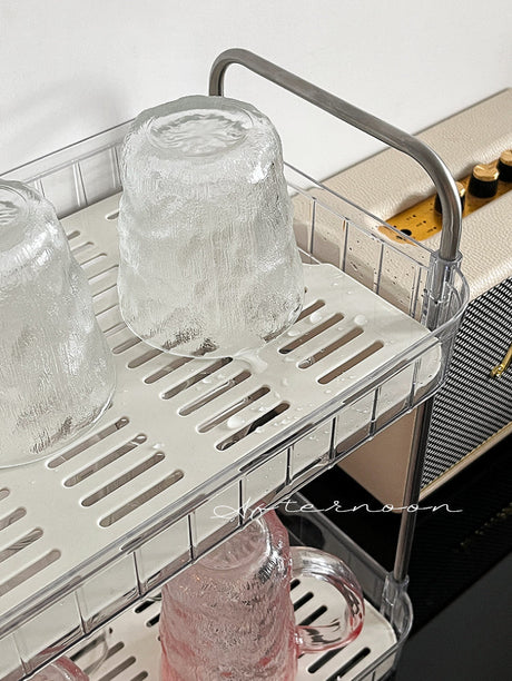 MI XIAOXIAO Aisling Elegant Double-Layer Cup Storage System from MI XIAOXIAO