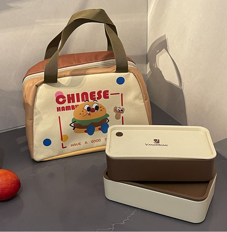 MI XIAOXIAO Aisling Insulated Waterproof Lunchbox Bag for Students from MI XIAOXIAO