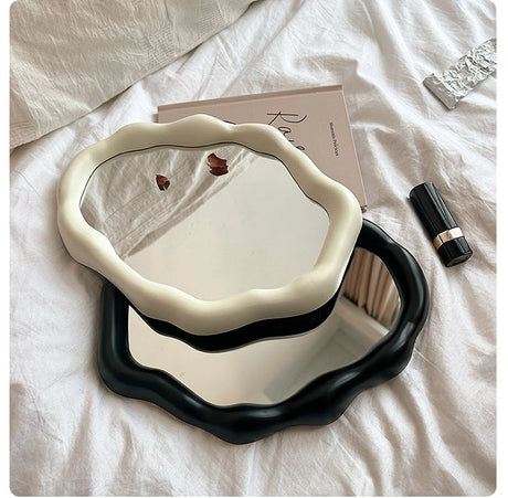 MI XIAOXIAO Amaya Elegant Compact Mirror - Standable Desktop Makeup Type from MI XIAOXIAO
