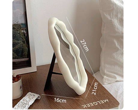 MI XIAOXIAO Amaya Elegant Compact Mirror - Standable Desktop Makeup Type from MI XIAOXIAO