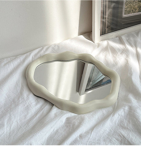 MI XIAOXIAO Amaya Elegant Compact Mirror - Standable Desktop Makeup Type from MI XIAOXIAO