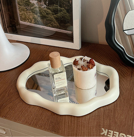 MI XIAOXIAO Amaya Elegant Compact Mirror - Standable Desktop Makeup Type from MI XIAOXIAO