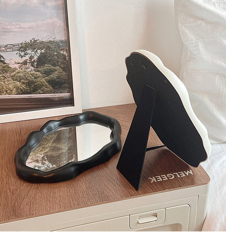MI XIAOXIAO Amaya Elegant Compact Mirror - Standable Desktop Makeup Type from MI XIAOXIAO
