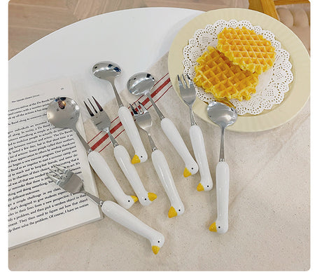 MI XIAOXIAO Elowen Playful Eco-Friendly Cutlery Set from MI XIAOXIAO