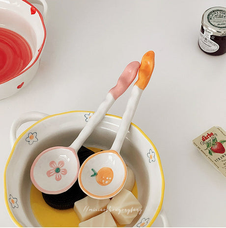 MI XIAOXIAO Haruka Artisan Hand-Painted Spoon Set from MI XIAOXIAO
