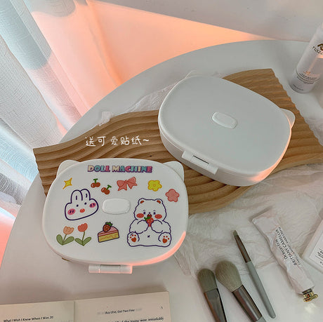 MI XIAOXIAO Juniper Compact Folding Mirror Storage Table from MI XIAOXIAO