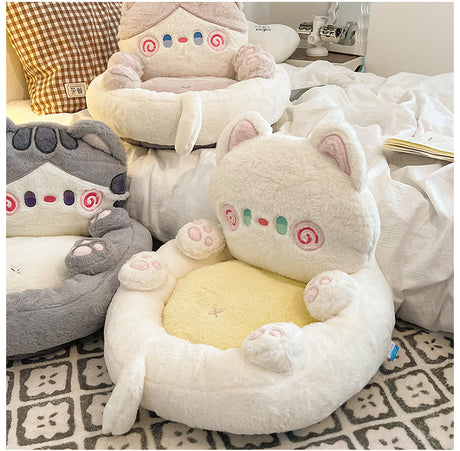 MI XIAOXIAO Kiyoshi Cozy Cartoon Floor Cushion from MI XIAOXIAO
