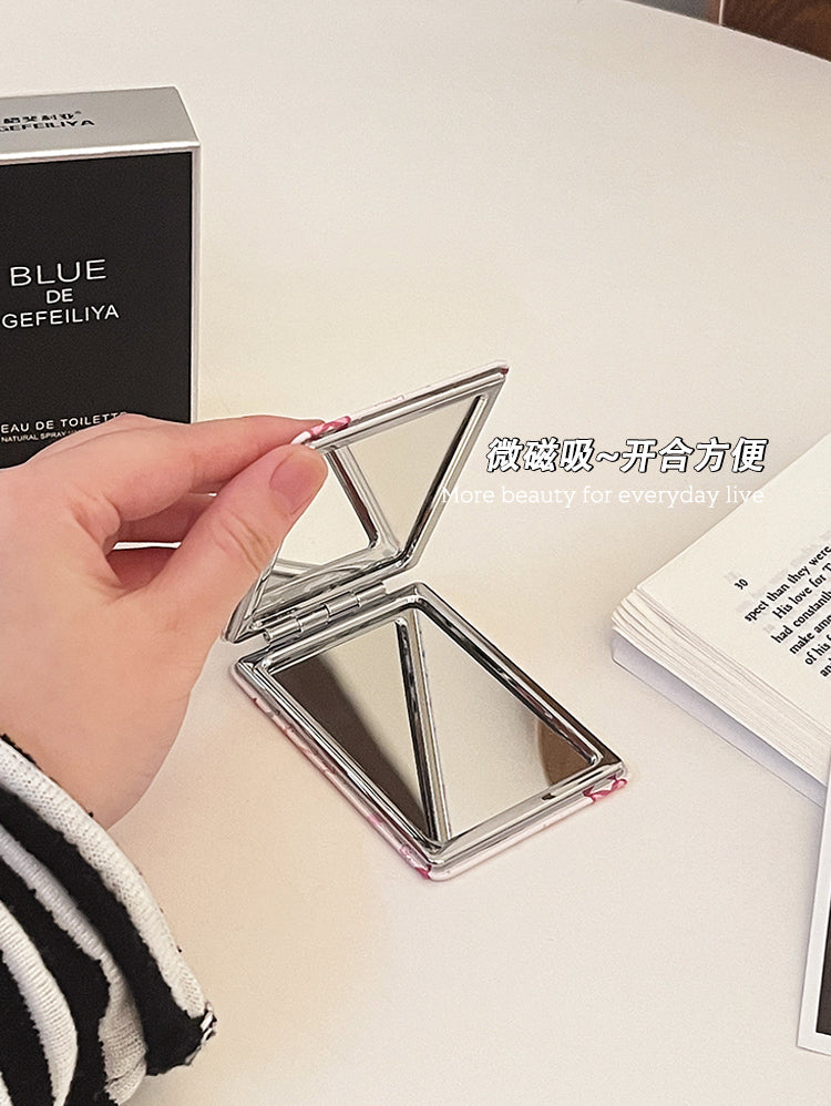 MI XIAOXIAO Kyoto Sleek Compact Small Portable Mirror from MI XIAOXIAO