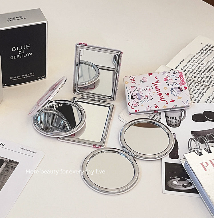 MI XIAOXIAO Kyoto Sleek Compact Small Portable Mirror from MI XIAOXIAO