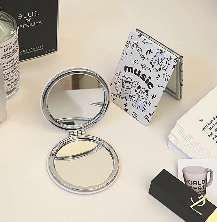 MI XIAOXIAO Kyoto Sleek Compact Small Portable Mirror from MI XIAOXIAO