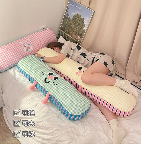 MI XIAOXIAO Marisol Breathable Cartoon Long Pillow from MI XIAOXIAO