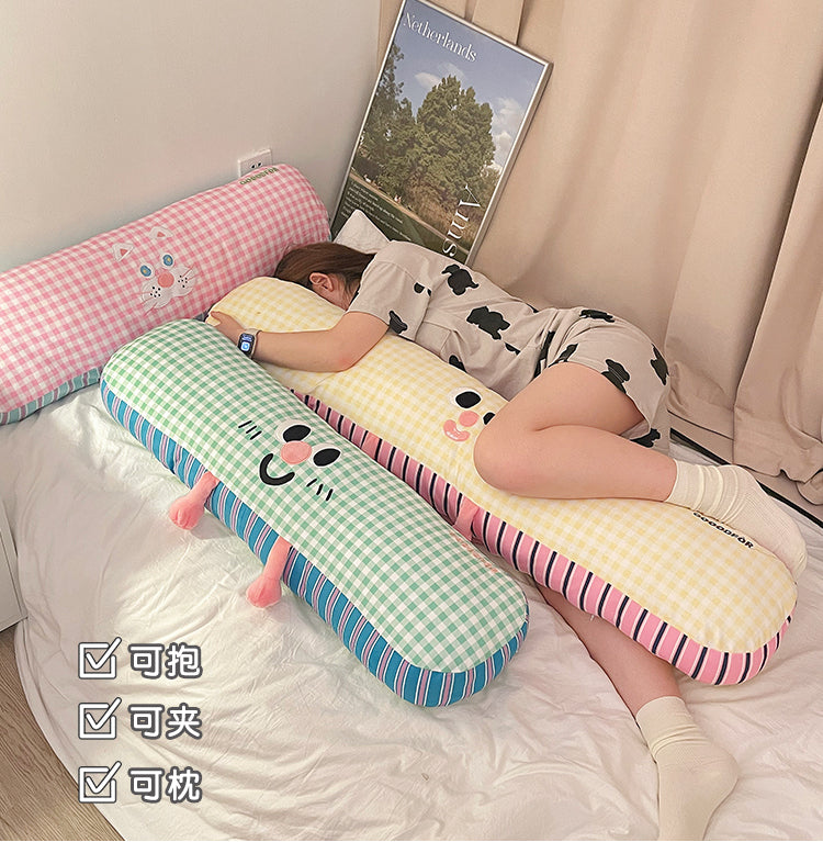 MI XIAOXIAO Marisol Breathable Cartoon Long Pillow from MI XIAOXIAO