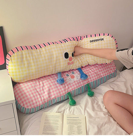 MI XIAOXIAO Marisol Breathable Cartoon Long Pillow from MI XIAOXIAO