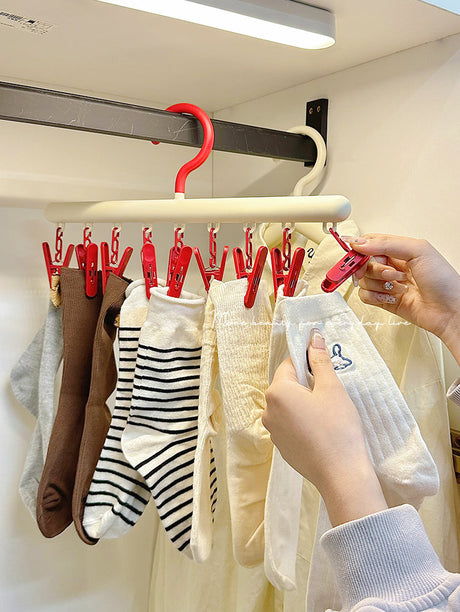 MI XIAOXIAO Santiago Adjustable Multi-Clip Drying Rack from MI XIAOXIAO