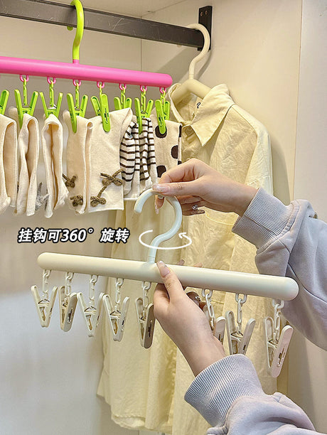 MI XIAOXIAO Santiago Adjustable Multi-Clip Drying Rack from MI XIAOXIAO