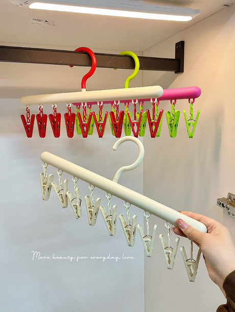 MI XIAOXIAO Santiago Adjustable Multi-Clip Drying Rack from MI XIAOXIAO