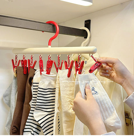 MI XIAOXIAO Santiago Adjustable Multi-Clip Drying Rack from MI XIAOXIAO