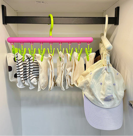 MI XIAOXIAO Santiago Adjustable Multi-Clip Drying Rack from MI XIAOXIAO
