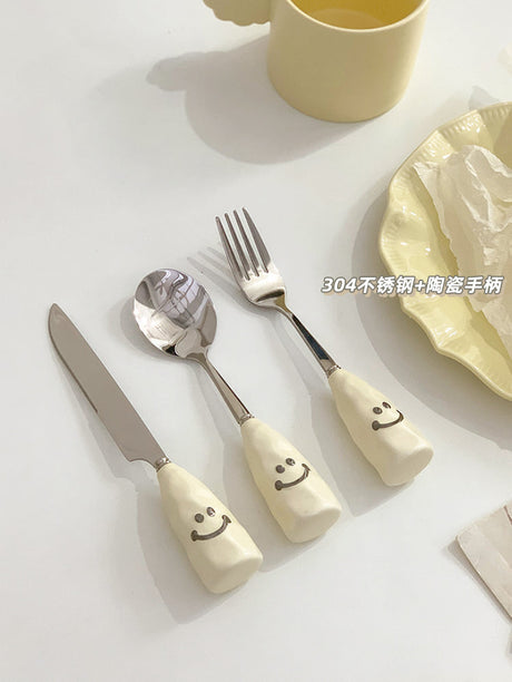 MI XIAOXIAO Seraphina Elegant Stainless Steel Cutlery Set from MI XIAOXIAO