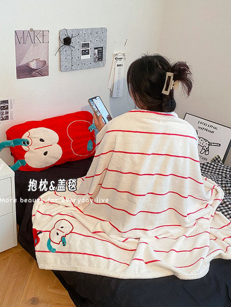 MI XIAOXIAO Takamatsu Cozy-Fold Pillow Blanket 2-in-1 from MI XIAOXIAO