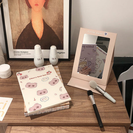 MI XIAOXIAO Valencia Stylish Folding HD Makeup Mirror from MI XIAOXIAO