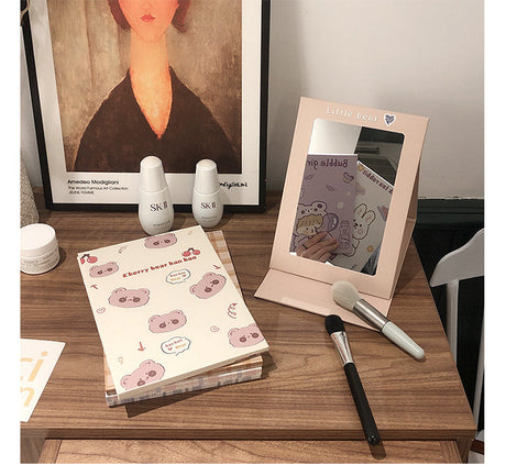 MI XIAOXIAO Valencia Stylish Folding HD Makeup Mirror from MI XIAOXIAO