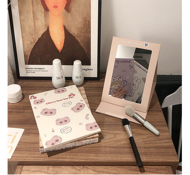 MI XIAOXIAO Valencia Stylish Folding HD Makeup Mirror from MI XIAOXIAO