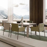 MOXER Alhambra Elegant Premium Leather Dining Chair from MOXER