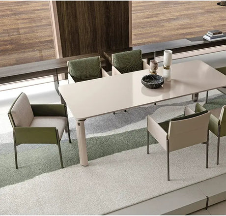 MOXER Alhambra Elegant Premium Leather Dining Chair from MOXER