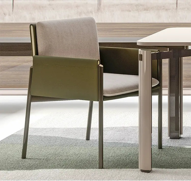 MOXER Alhambra Elegant Premium Leather Dining Chair from MOXER