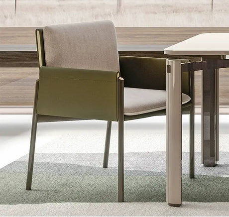 MOXER Alhambra Elegant Premium Leather Dining Chair from MOXER