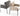 MOXER Alhambra Elegant Premium Leather Dining Chair from MOXER
