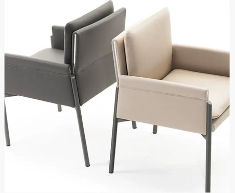 MOXER Alhambra Elegant Premium Leather Dining Chair from MOXER
