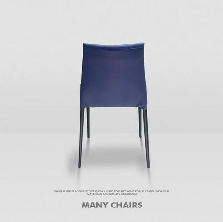 MOXER Aranella Sleek Contemporary Leather Dining Chair from MOXER