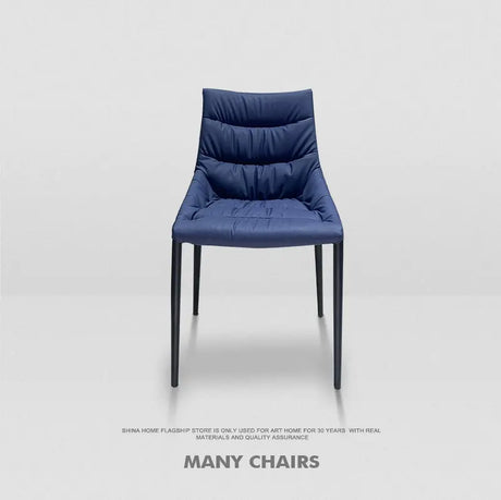 MOXER Aranella Sleek Contemporary Leather Dining Chair from MOXER