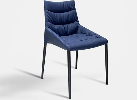 MOXER Aranella Sleek Contemporary Leather Dining Chair from MOXER