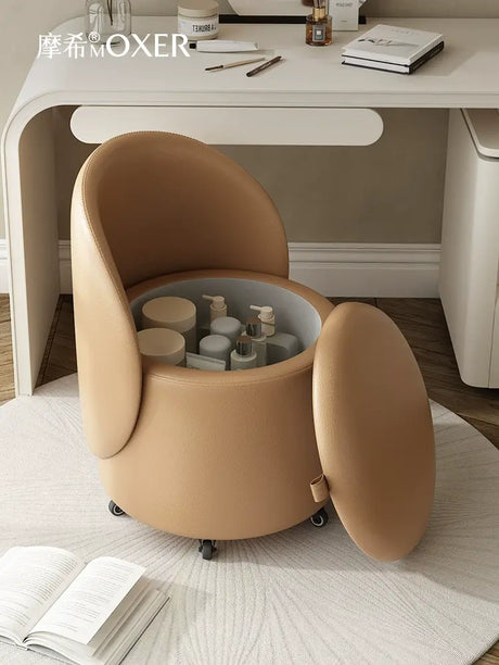 MOXER Aria Luxury Movable Makeup Stool from MOXER