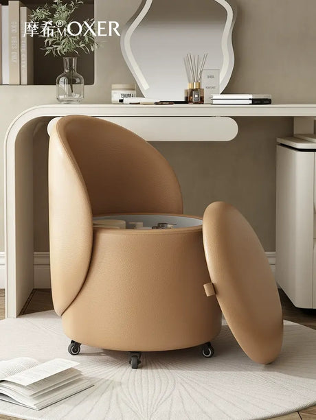 MOXER Aria Luxury Movable Makeup Stool from MOXER