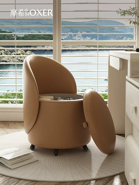 MOXER Aria Luxury Movable Makeup Stool from MOXER