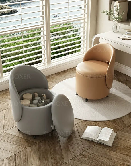 MOXER Aria Luxury Movable Makeup Stool from MOXER