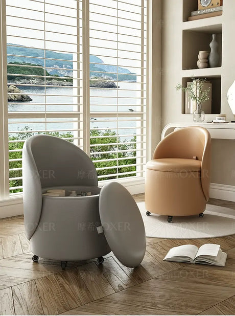 MOXER Aria Luxury Movable Makeup Stool from MOXER