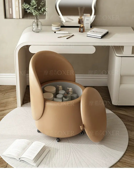 MOXER Aria Luxury Movable Makeup Stool from MOXER