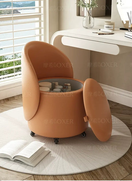 MOXER Aria Luxury Movable Makeup Stool from MOXER