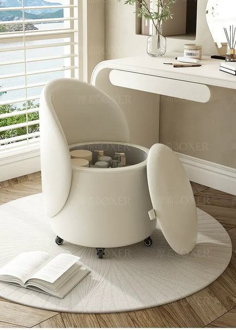 MOXER Aria Luxury Movable Makeup Stool from MOXER