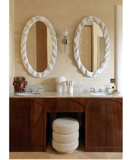 MOXER Astraea Elegant Round Makeup Stool from MOXER