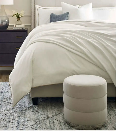 MOXER Astraea Elegant Round Makeup Stool from MOXER